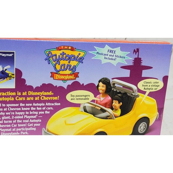 Chevron Cars' Autopia Cars Disneyland Park Pull Back and Go Toy Car - Picture 11 of 15